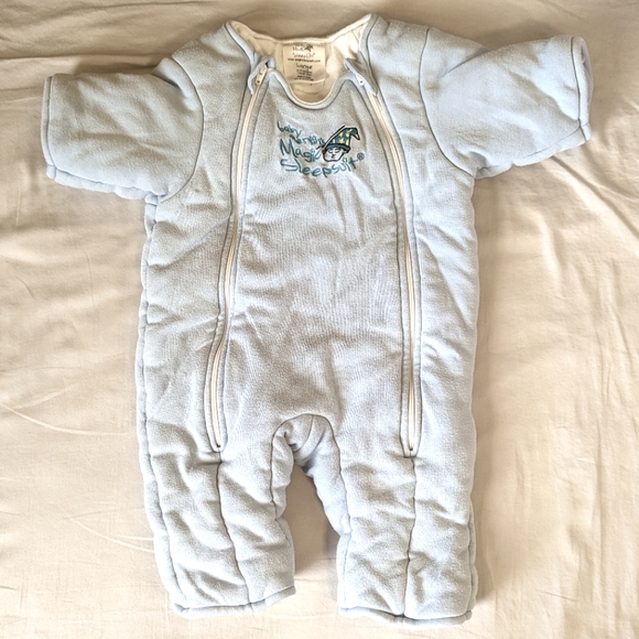 Baby Merlin's Magic Sleepsuit Pajamas Large Merlins Magic Sleep